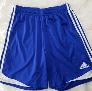 Adidas ClimaCool Mens Athletic Shorts L Blue